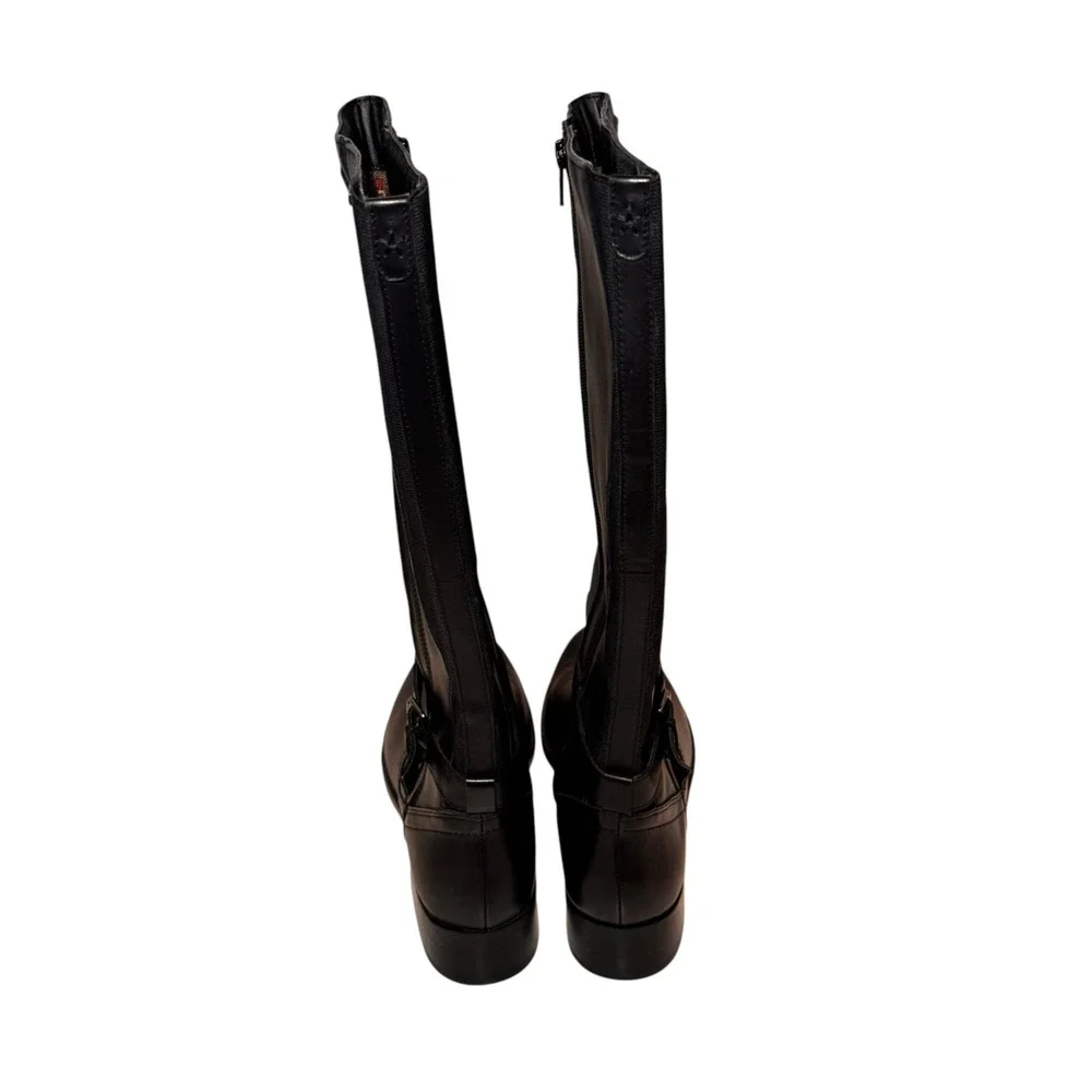 Rockport Hydro-Shield Waterproof Tall Riding Boots‎ Black Leather Women's 11 NEW